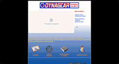 Desktop Screenshot of dynagearmx.com