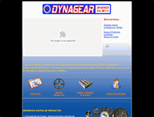 Tablet Screenshot of dynagearmx.com